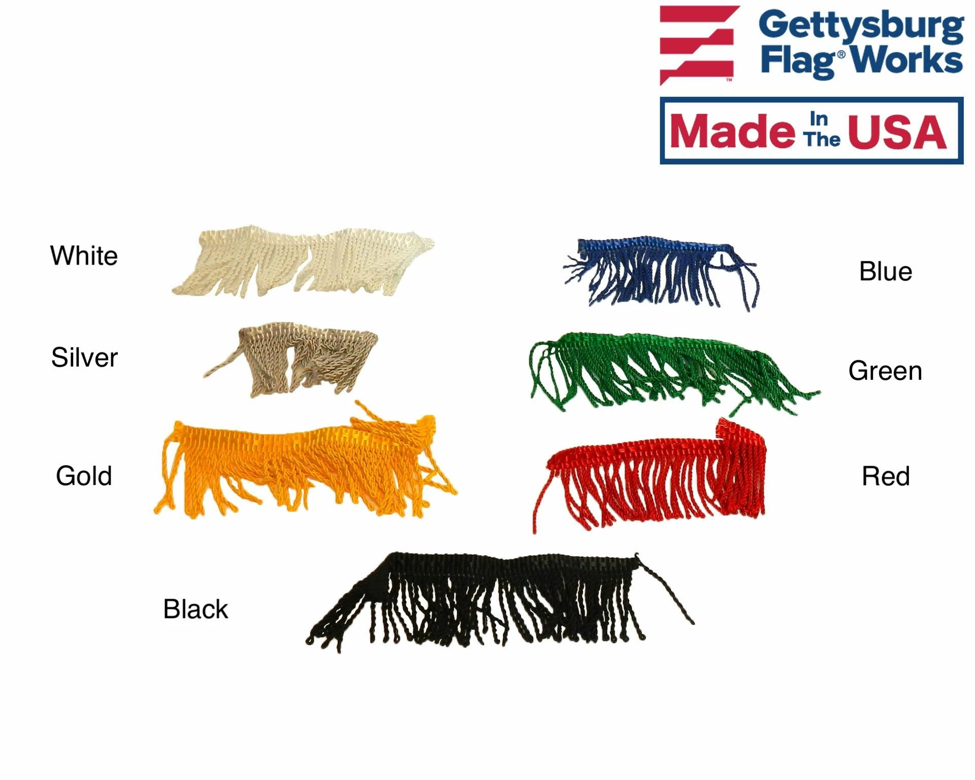 Fringe By The Yard - Choose Options 2 Fringe By The Yard - Choose Options - Image 2