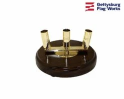 Signature Mahogany Floor Stand Three Hole