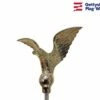 Gold Flying Eagle With Spindle For In-Ground Flagpole