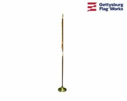 Indoor Flag Set For Sleeve Flag With Spear - Choose Options