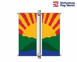 Aluminum Avenue Banner Hardware Set - Double