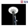 Solar Flagpole Light - Top Mounted
