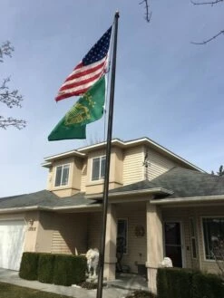 Erin Go Bragh Flag -flag sale american flag and erin go bragh flag on pole