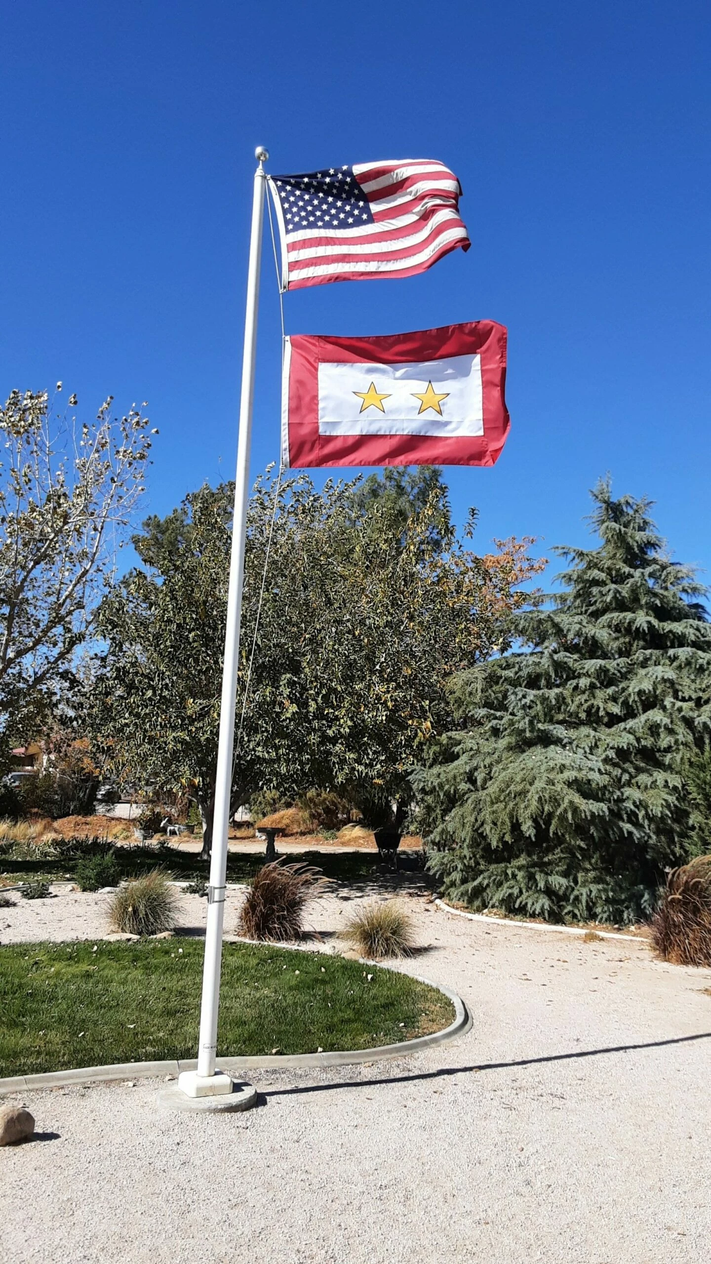Service Star Flag (2 Gold Stars) - 3x5' 4 Service Star Flag (2 Gold Stars) - 3x5' - Image 4