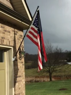 Black Mourning Ribbon Streamer For Half-Staff -flag sale american flag with mourning ribbon and greenlight