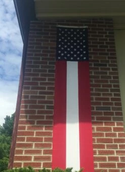 American Flag Pulldown With 3 Stripes -flag sale american pull down