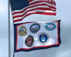 US Armed Forces (5 Branches) Flag