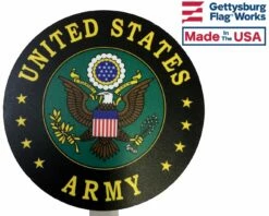 Army Seal Grave Marker