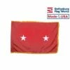 Army Major General (2 Star) Army Officer Indoor Flag - Choose Options