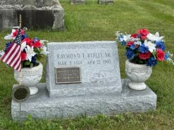 Army Grave Marker - Choose Options -flag sale army grave marker on grave customer photo