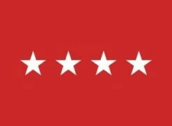 Army General (4 Star) Army Officer Indoor Flag - Choose Options -flag sale armygeneral 6