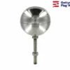 Stainless Steel Ball Flagpole Ornament