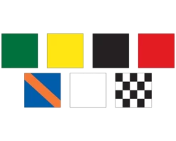 Auto Racing Flag Set