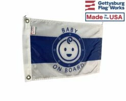 Baby On Board Boat Flag -flag sale baby on board