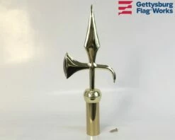 Battle Axe Gold Finial Battalion Lance Ornament 11 Battle Axe Gold Finial Battalion Lance Ornament -flag sale battle axe e
