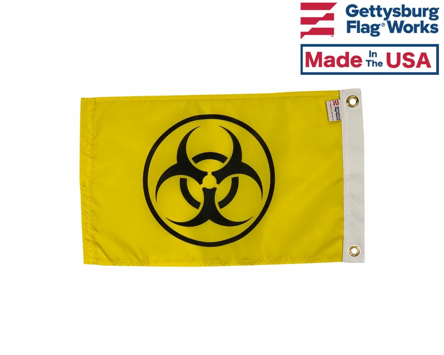 Biohazard Flag - Biological Hazard Symbol 2 Biohazard Flag - Biological Hazard Symbol - Image 2