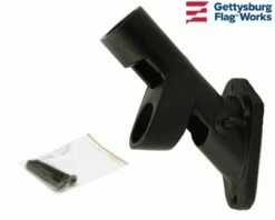 Cast Iron Flagpole Bracket - Choose Color -flag sale black bracket ev03049 a
