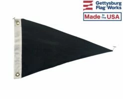 Blank Nylon Triangle Pennant Flags - Choose Options -flag sale black pennant