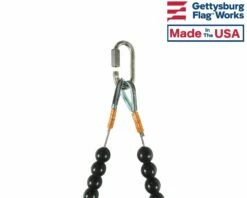 Beaded Retainer Rings-Choose Options -flag sale black retainer3