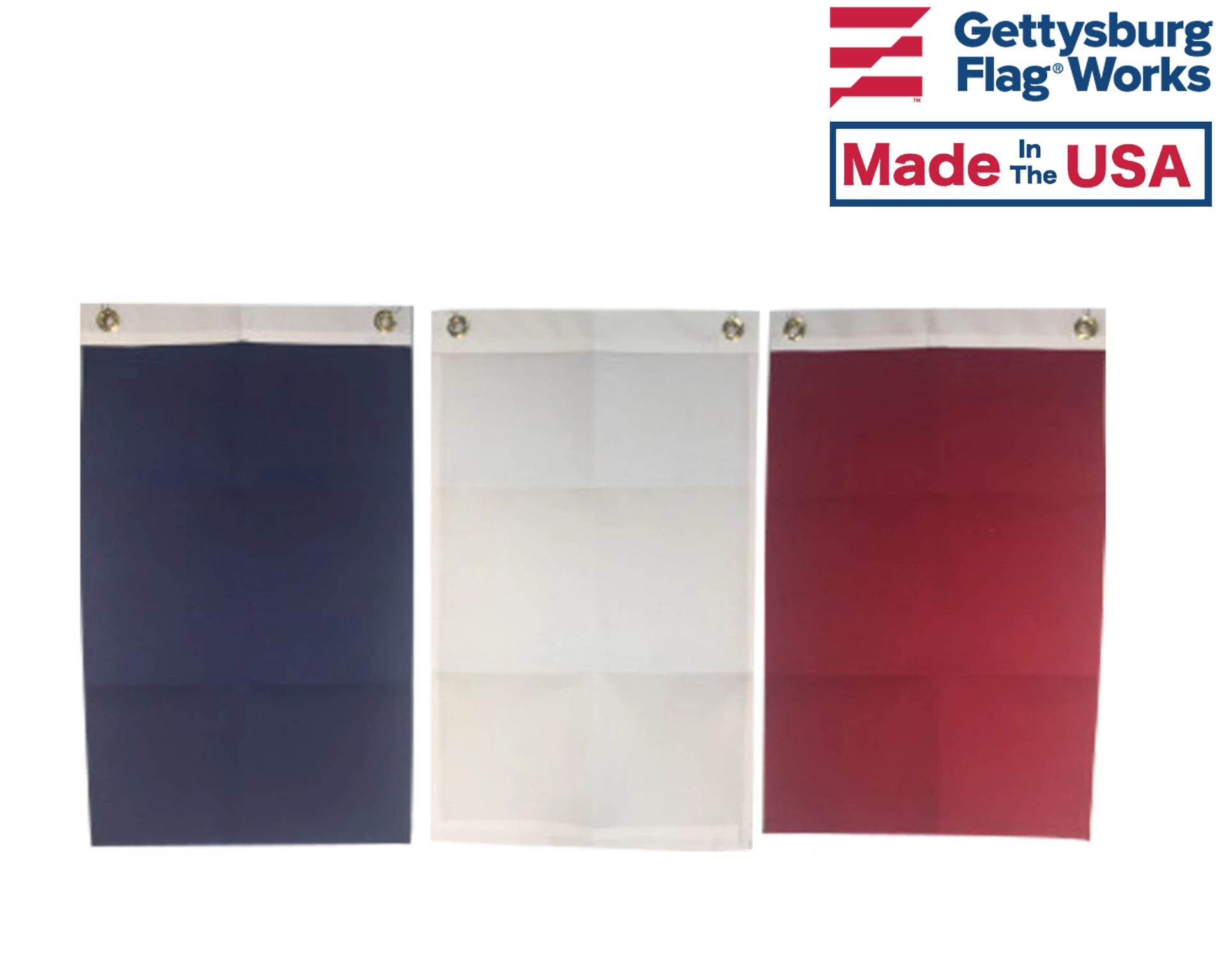 Blank Heavy Duty Polyester Flags - Choose Options 1 Blank Heavy Duty Polyester Flags - Choose Options