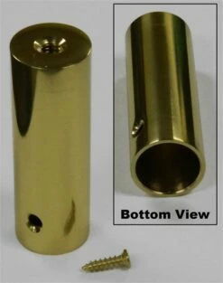 Polished Brass Top Ferrule Non-Taper -flag sale brass ferrule