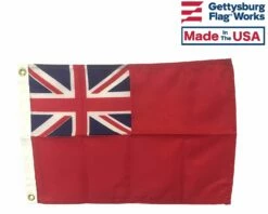 Current British Red Naval Ensign Flag