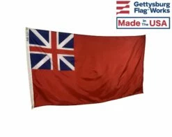Historic British Red Ensign Flag - Choose Options -flag sale british red ensign side