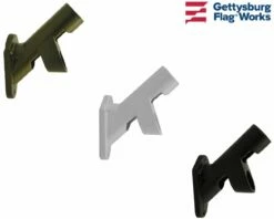Cast Iron Flagpole Bracket - Choose Color