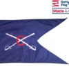 Cavalry HQ Guidon Flag (1863) - 3x5'
