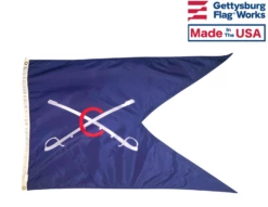 Cavalry HQ Guidon Flag (1863) - 3x5'