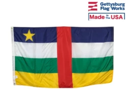 Central African Republic Flag
