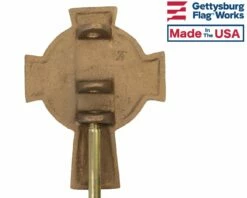 Christian Grave Marker -flag sale christian bronze grave marker c