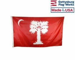 "Big Red" Palmetto Citadel Flag-Officially Licensed