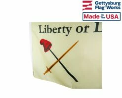 White Plains Liberty Flag - Choose Options -flag sale closeup wp