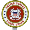 Coast Guard Seal Grave Marker