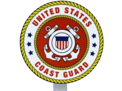 Coast Guard Seal Grave Marker