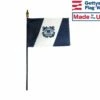 Coast Guard Auxiliary Stick Flag