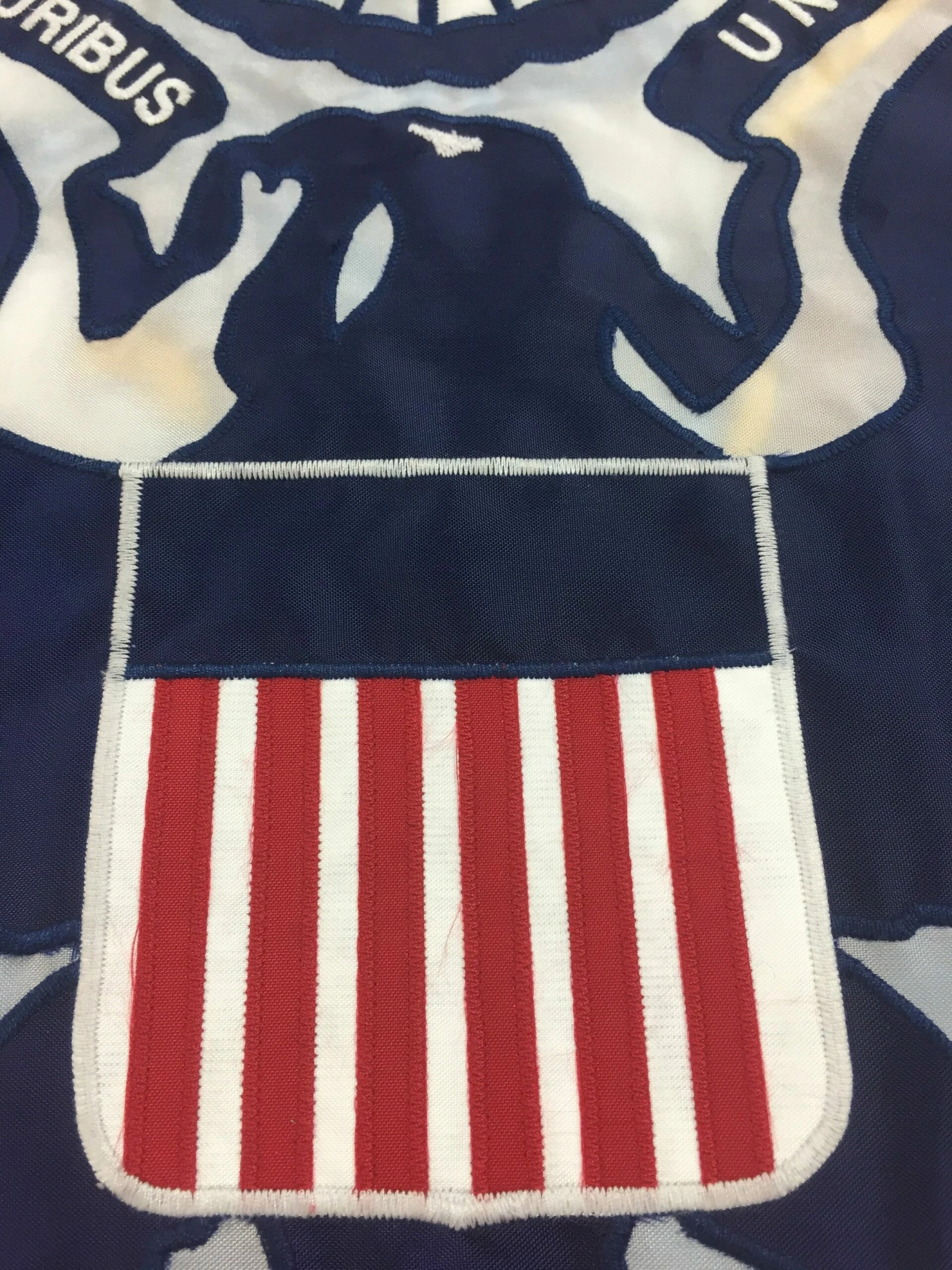 U.S. Coast Guard Applique Flag, 3x5 4 U.S. Coast Guard Applique Flag, 3x5 - Image 4