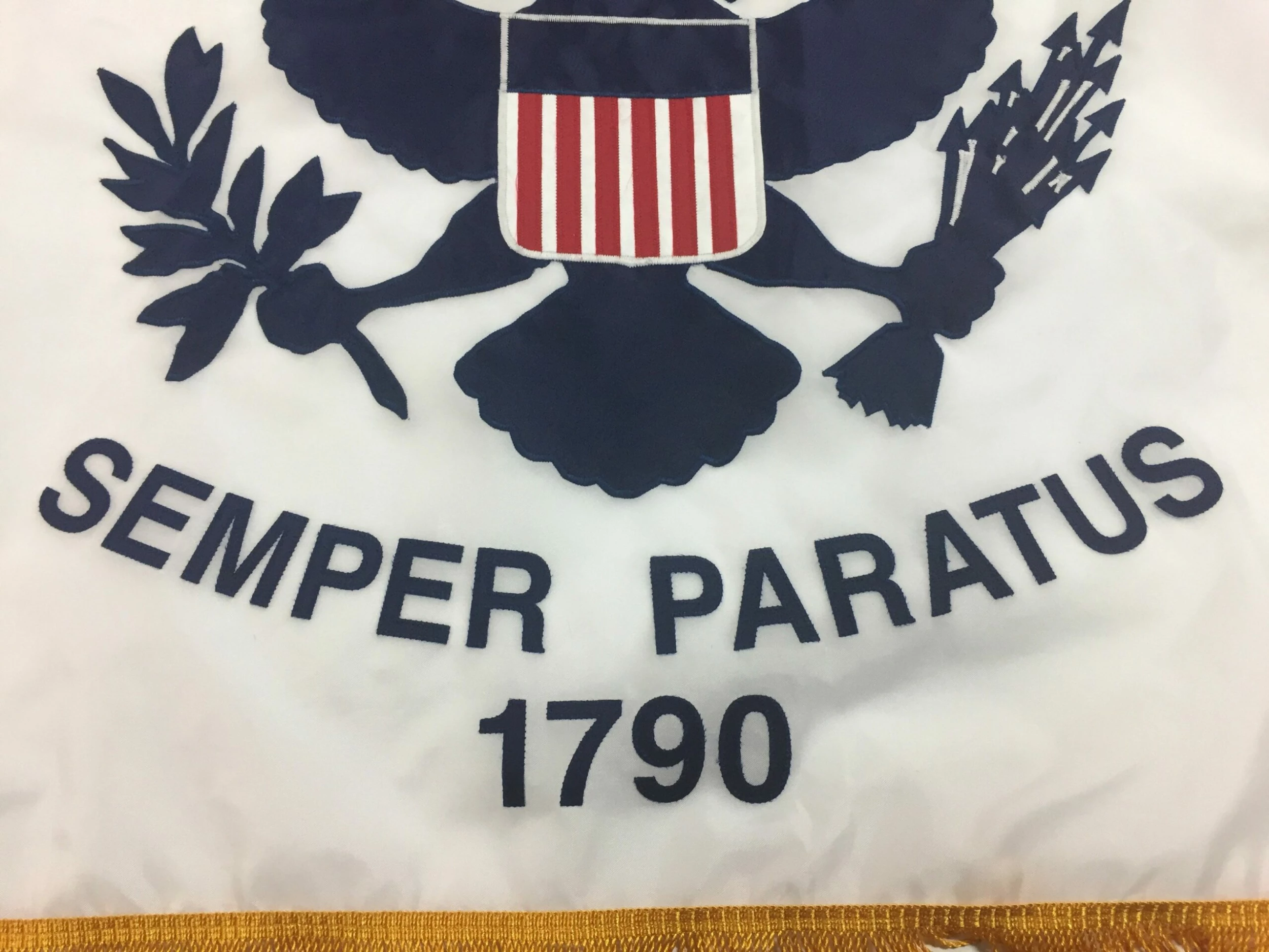 U.S. Coast Guard Applique Flag, 3x5 3 U.S. Coast Guard Applique Flag, 3x5 - Image 3