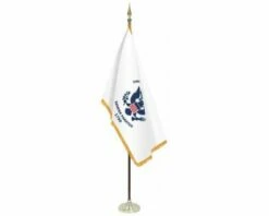 Coast Guard Indoor Flag Set -flag sale coastguardindoorpresentatio 1