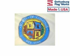 Town Of Colonie NY Flag (Colonie, NY) -flag sale colseal