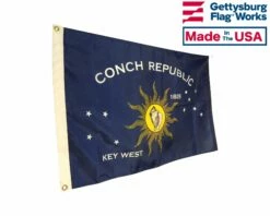 Conch Republic Flag - Choose Options -flag sale conch side 2