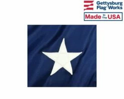 Sewn Confederate Jack Flag - 3x3' -flag sale confederate jack close up