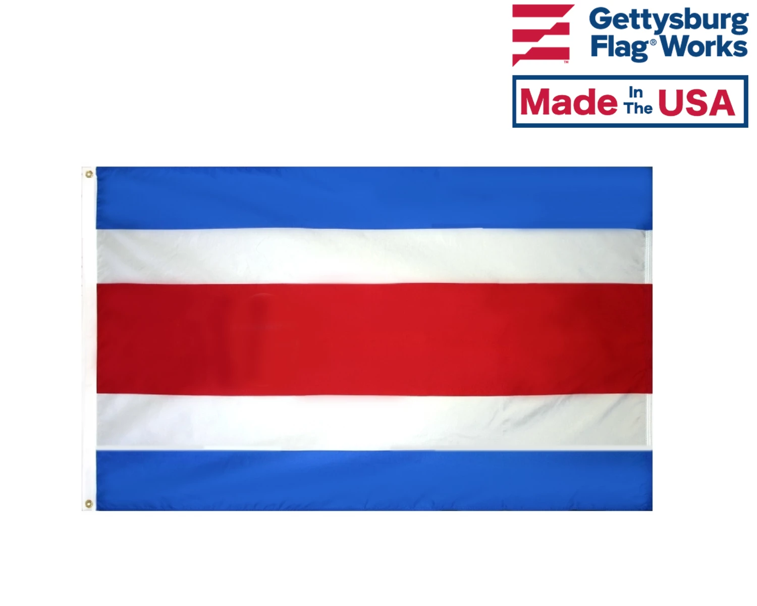 Costa Rica National Civil Flag - No Seal 1 Costa Rica National Civil Flag - No Seal