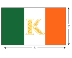 Customizable Ireland Flag