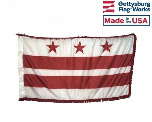 District Of Columbia Flag - Indoor 1 District Of Columbia Flag - Indoor