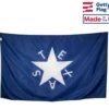 Original Texas - 1st Republic Of Texas De Zavala 1836 Flag