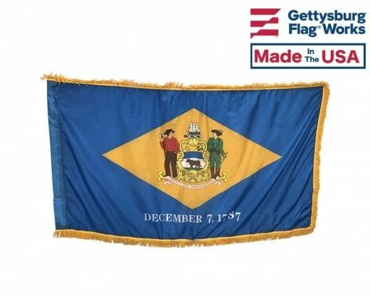 Delaware Flag - Indoor 1 Delaware Flag - Indoor