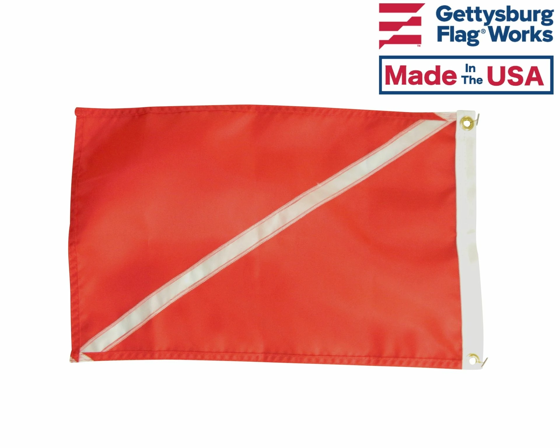 Diver Down Boat Flag - Scuba/Skin Diver Flag 4 Diver Down Boat Flag - Scuba/Skin Diver Flag - Image 4