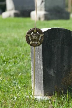 Universal Veteran Service Grave Marker - Choose Options 37 Universal Veteran Service Grave Marker - Choose Options -flag sale dsc 7042